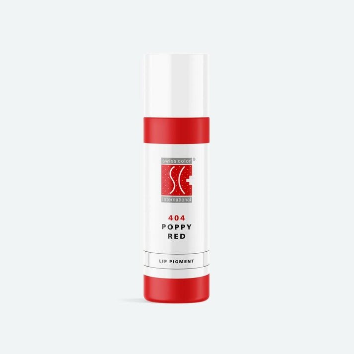 404 Poppy Red - Pigmento Trucco Permanente 10ml - Swiss Color - Mr.PMU