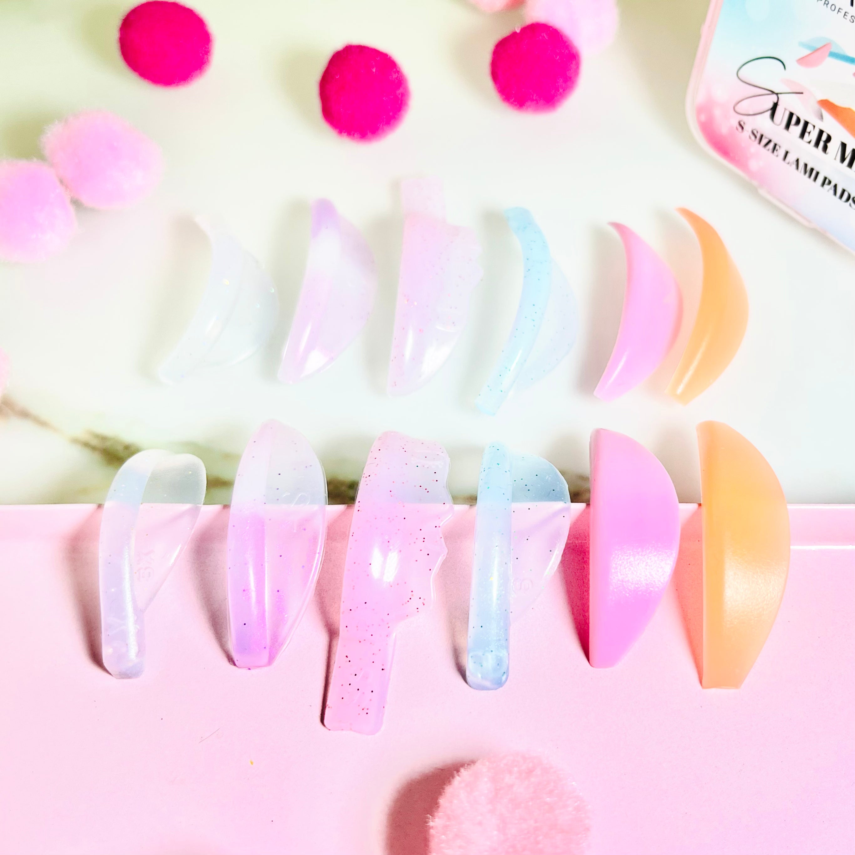 Ciglia Corte Bigodini Laminazione SUPER MIX S DALASHES