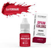 AS Pigments OPIUM COLORS - L6 FERRARI ORGANIC lip pigment - mrpmu