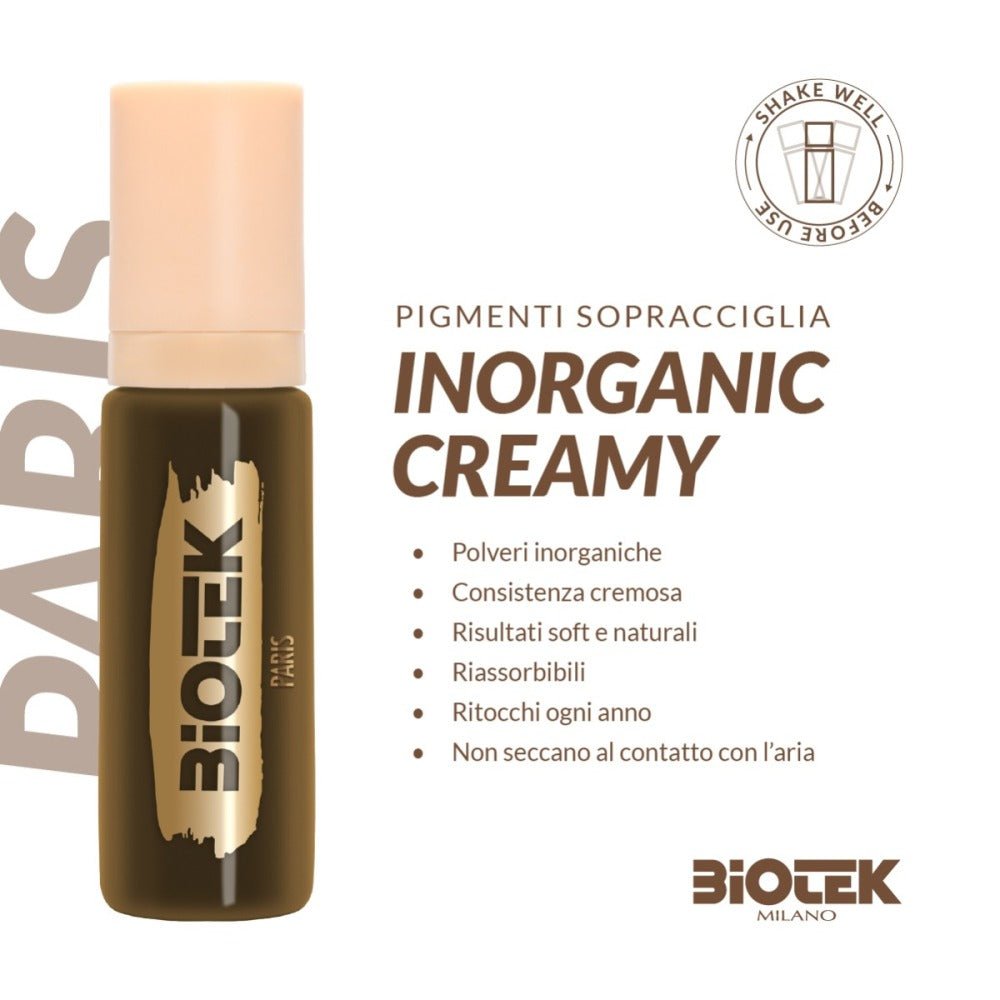 BIOTEK - Brows Inorganic Creamy - PARIS - Mr.PMU