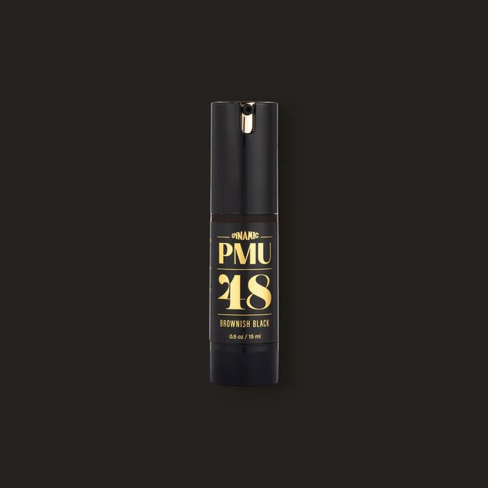 Dynamic Pigmenti PMU - 48 Brownish Black 15ml - Mr.PMU