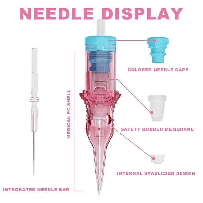 Emalla - MIUXIA Premium cartridges punta a V e punta tonda 20pcs - Mr.PMU