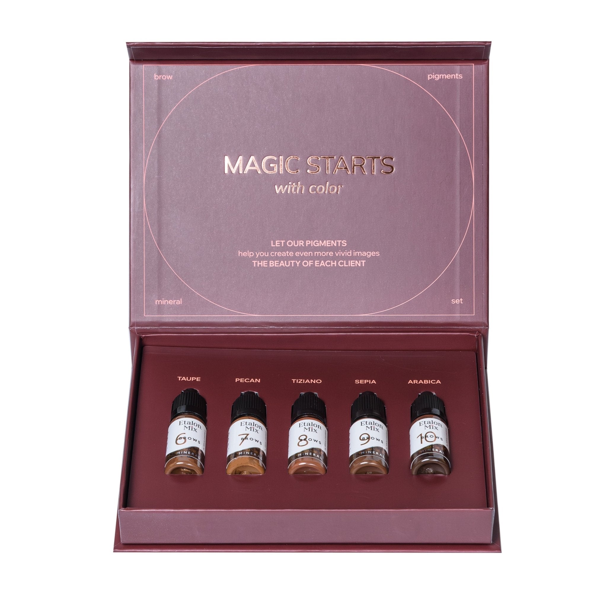 Etalon Mix - Mineral Eyebrow Pigment Set – Mr.PMU
