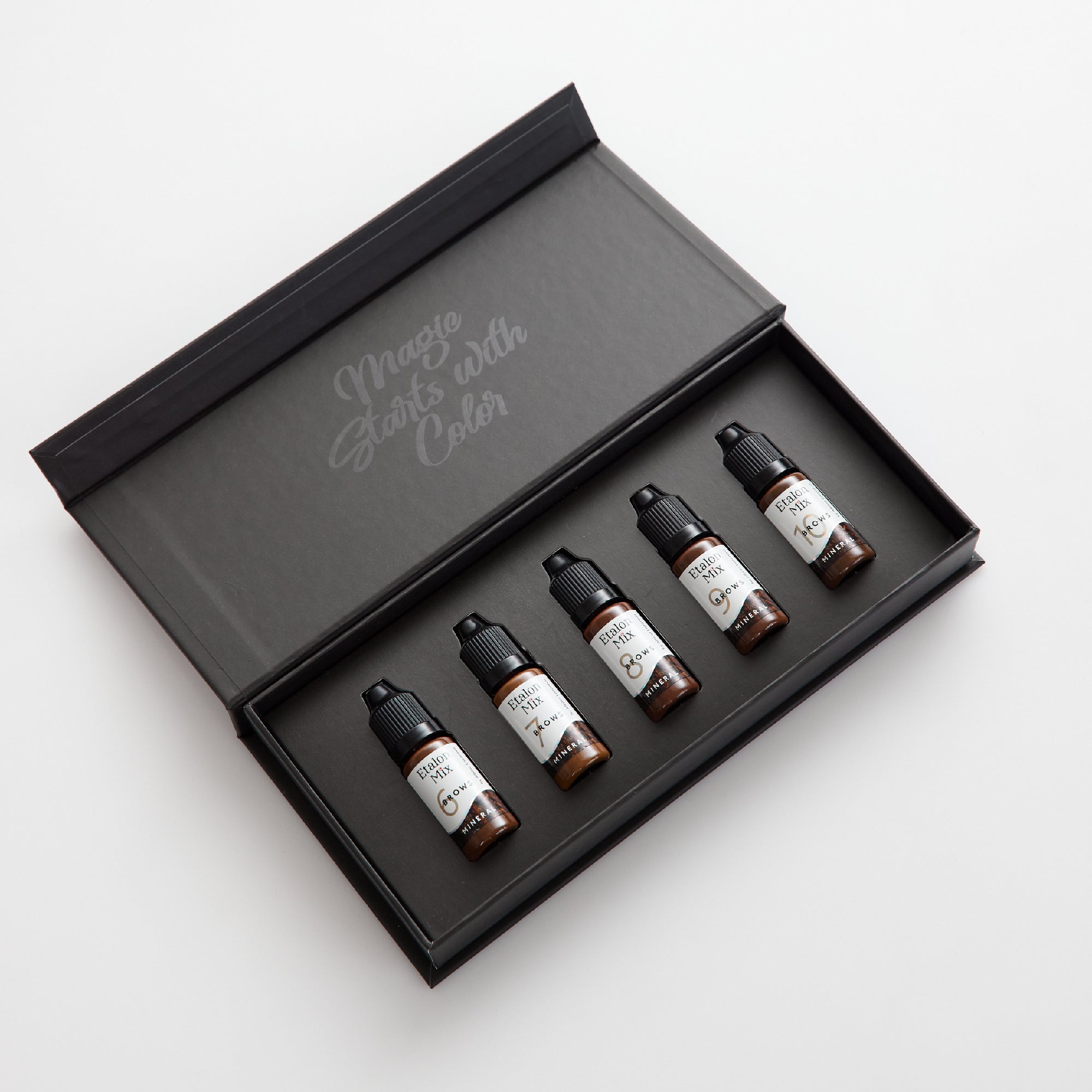 Etalon Mix - Set Pigmenti Sopracciglia Minerali – Mr.PMU