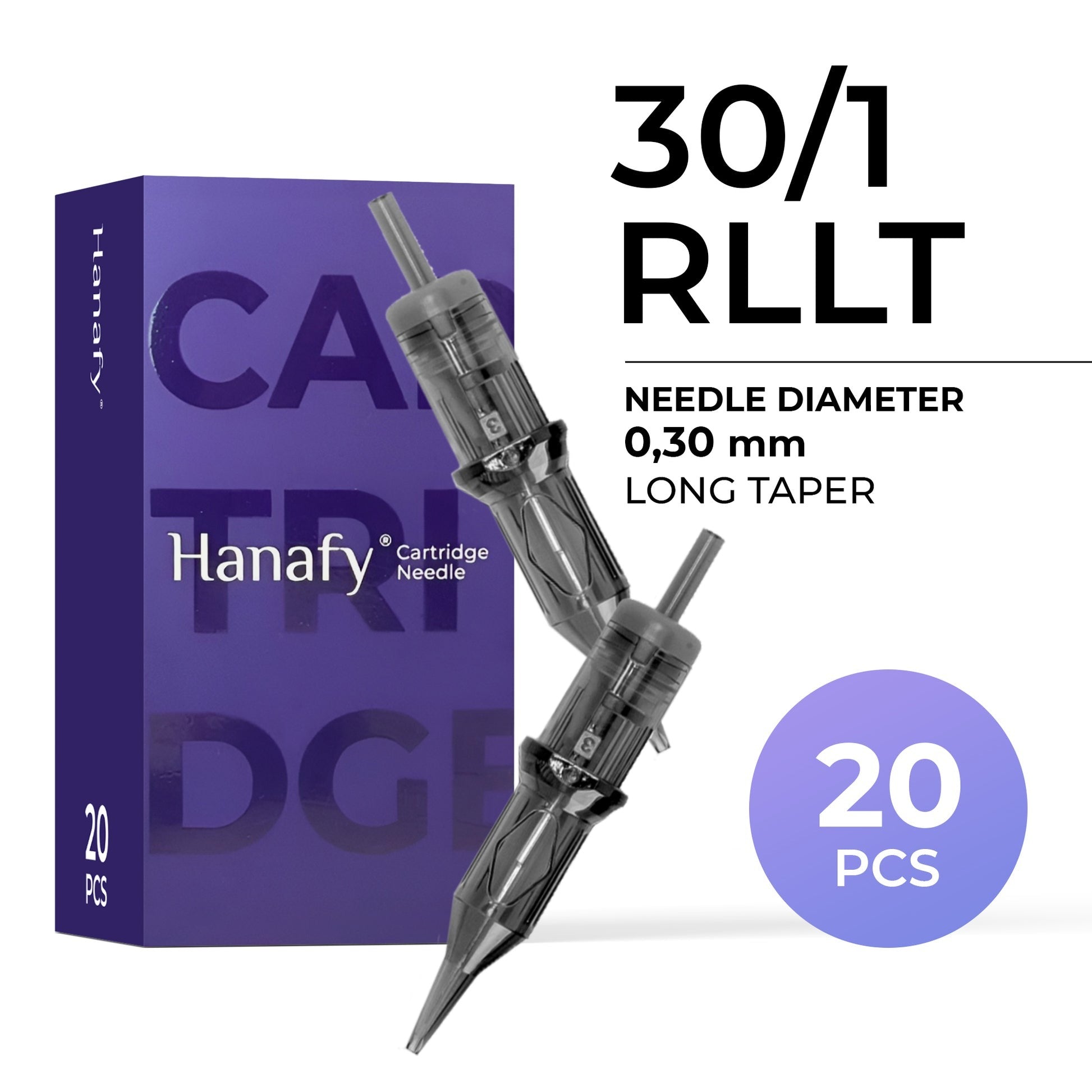 HANAFY - Cartucce 30/1 RLLT (20pcs) - Mr.PMU