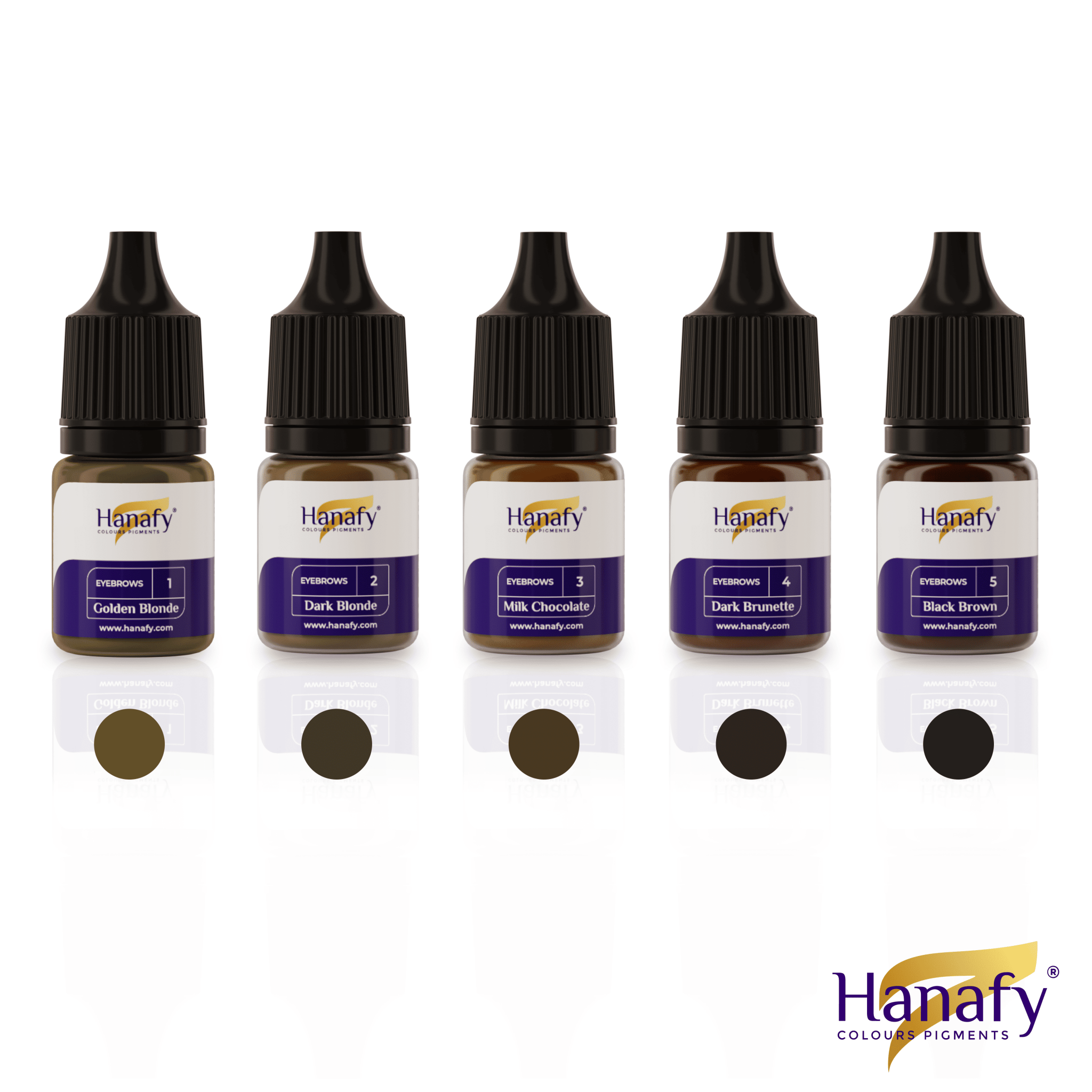 Hanafy - Set Eyebrows 5ml - Mr.PMU