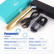 Macchina per tatuaggi Dragonhawk Mast Tour Y22 Wireless Pen PMU - mrpmu