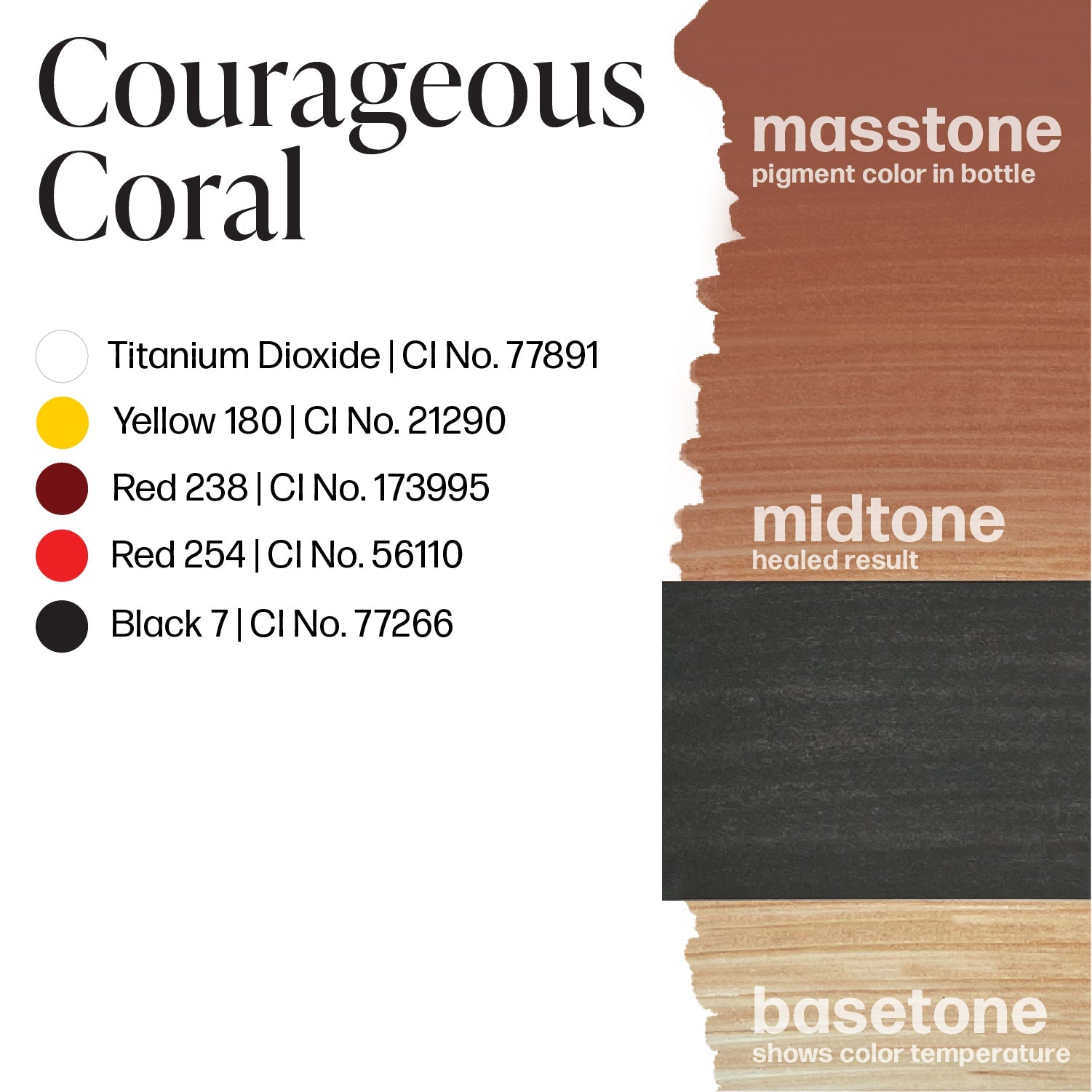 Perma Blend Luxe PMU Ink - Courageous Coral 15ml - mrpmu