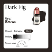 Perma Blend Luxe PMU Ink - Dark Fig 15ml - mrpmu