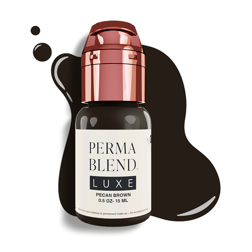 Perma Blend Luxe PMU Ink - Pecan Brown 15ml - mrpmu
