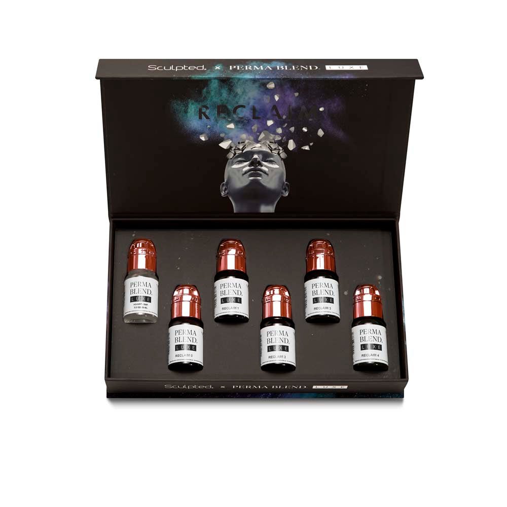 Perma Blend Luxe PMU Ink - Stevey G. Reclaim Set - 6x15ml - mrpmu