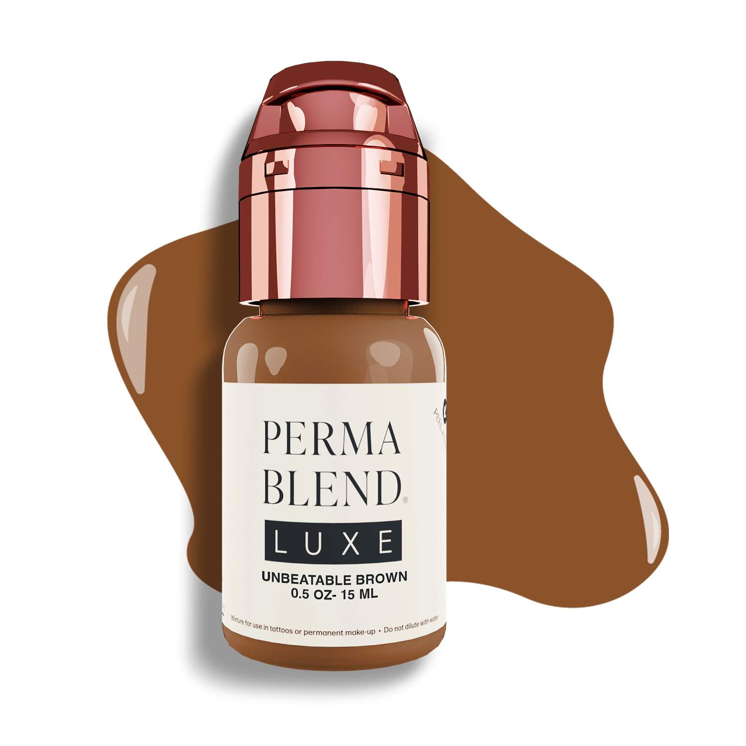 Perma Blend Luxe PMU Ink - Unbeatable Brown 15ml - mrpmu