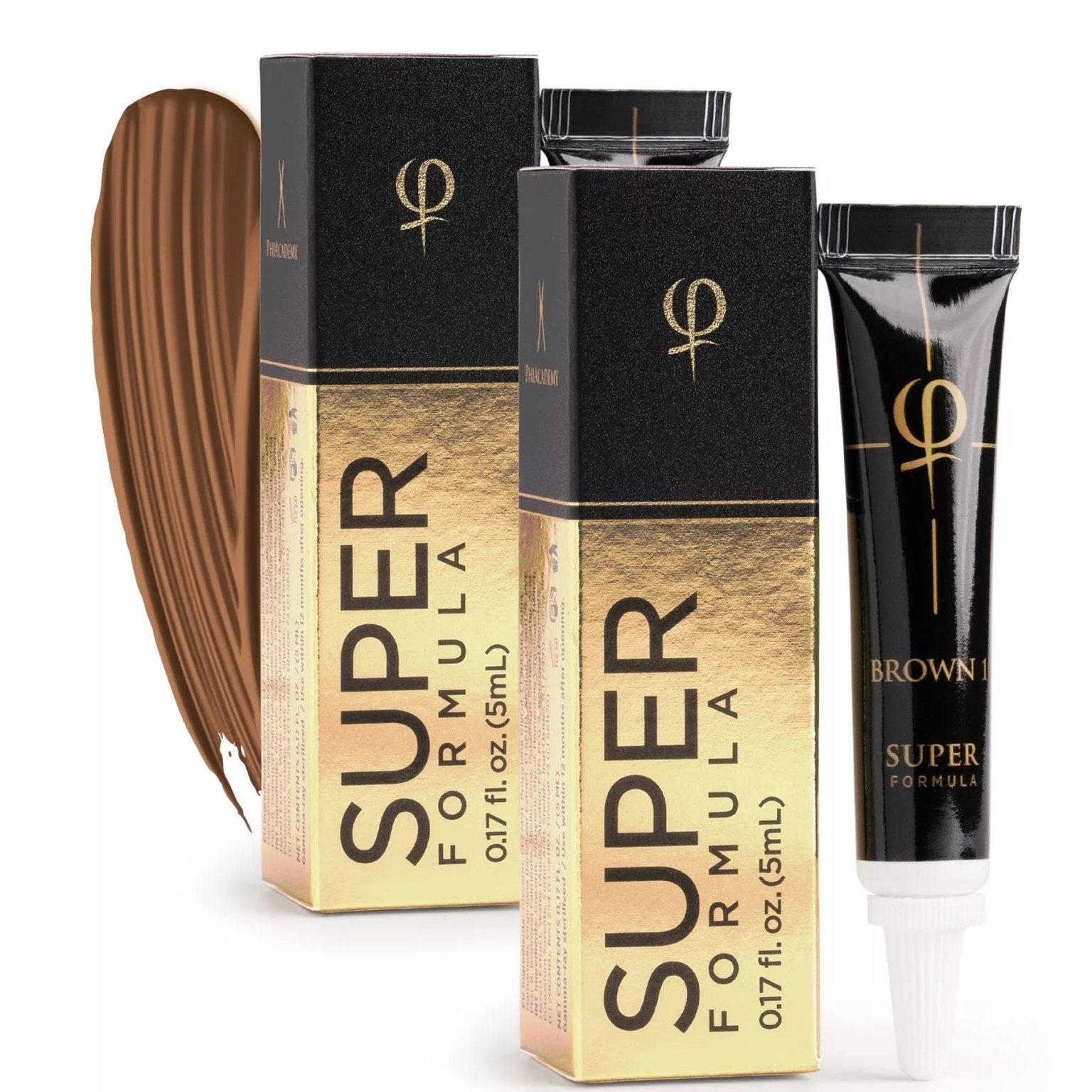 PhiBrows BROWN 1 SUPER - 2pcs - Mr.PMU