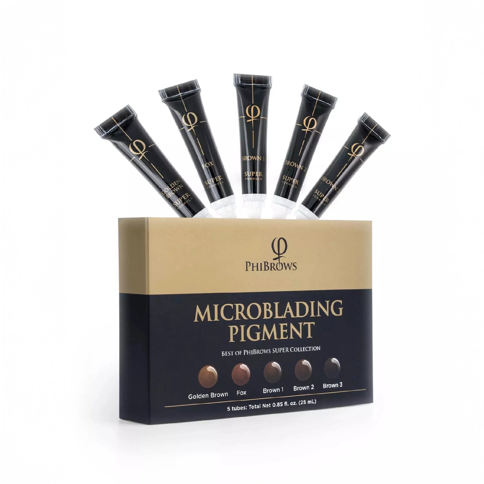 PhiBrows Microblading Pigment Collection SUPER - Mr.PMU