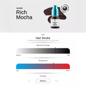 Rich Mocha PMU Hair Stroke Pigment 10ml - mrpmu