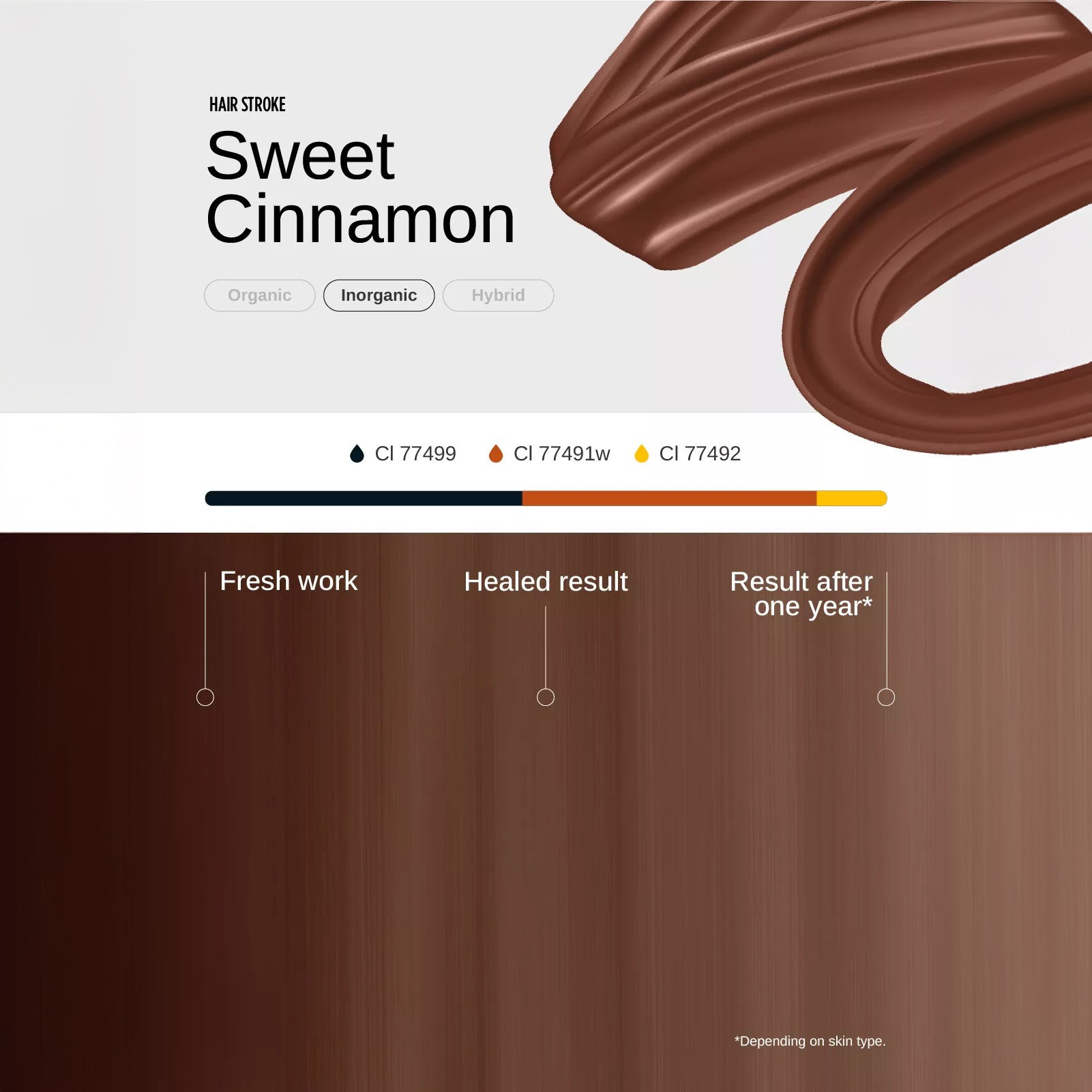 Sweet Cinnamon PMU Hair Stroke Pigment 10ml - mrpmu