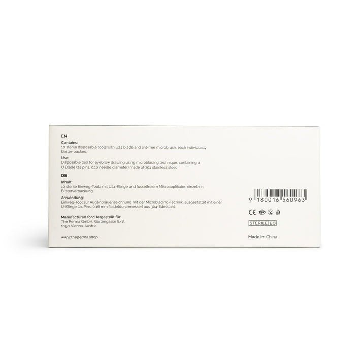 The Perma - Microblading Disposable Tools 10pcs - U24 0.16 - Mr.PMU