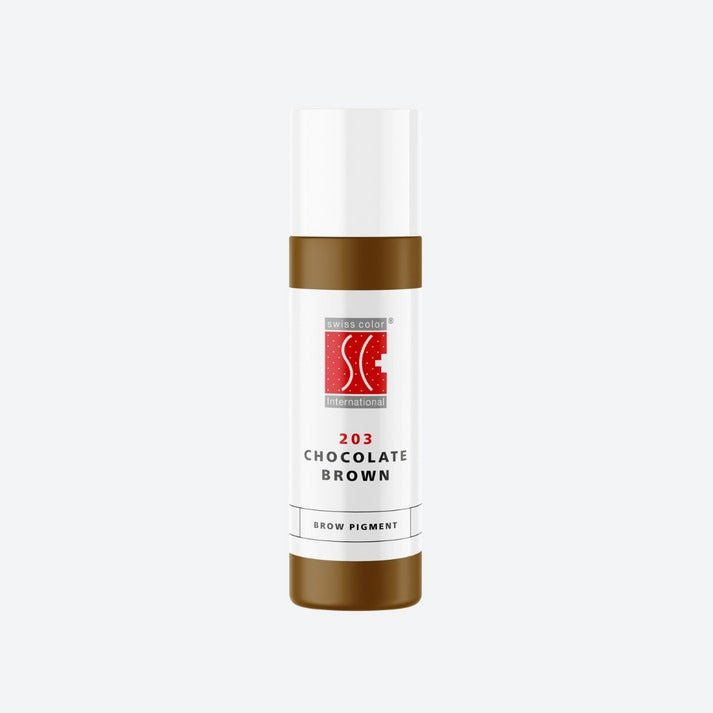 203 chocolate Brown - Pigmento Trucco Permanente 10ml - Swiss Color - Mr.PMU