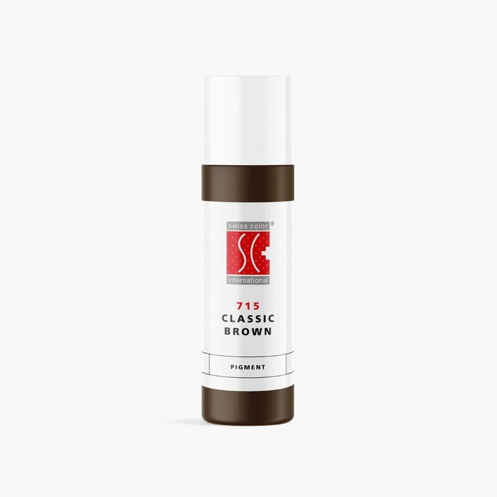 715 Classic Brown - Pigmento Trucco Permanente 10ml - Swiss Color - Mr.PMU