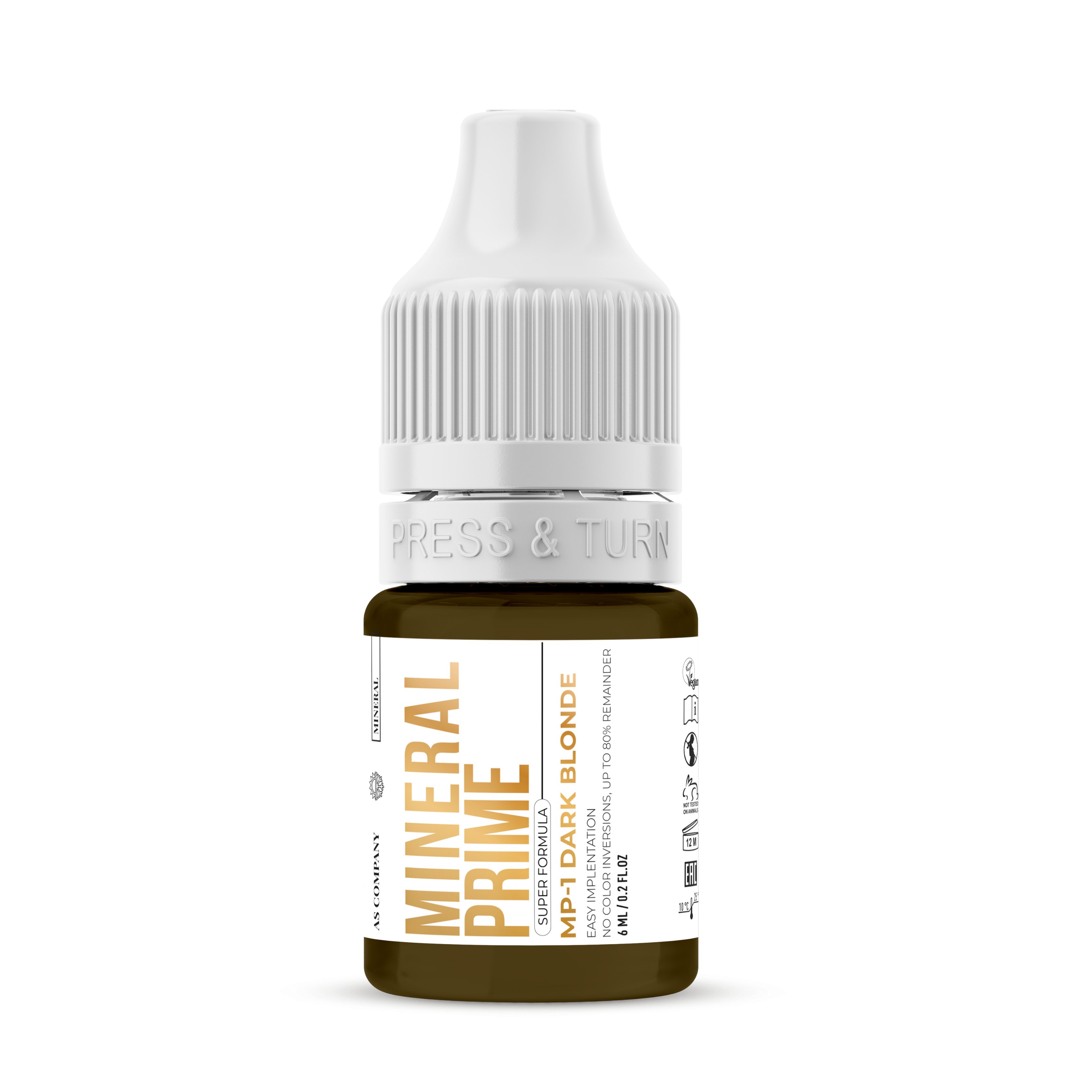AS PIGMENTS - MP1 Dark Blonde – Mineral Prime SUPER Formula 6 ml