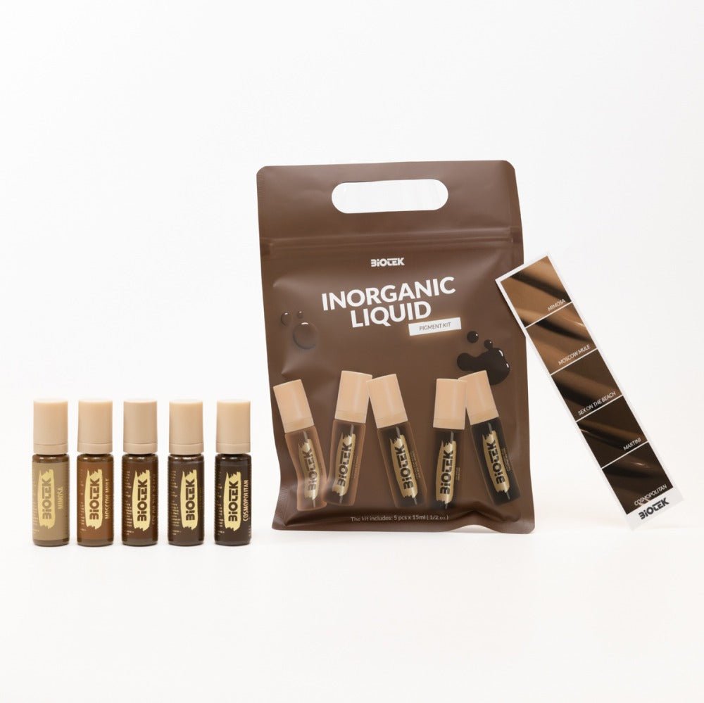 BIOTEK - Inorganic LIQUID Brow Kit (NEW) - Mr.PMU