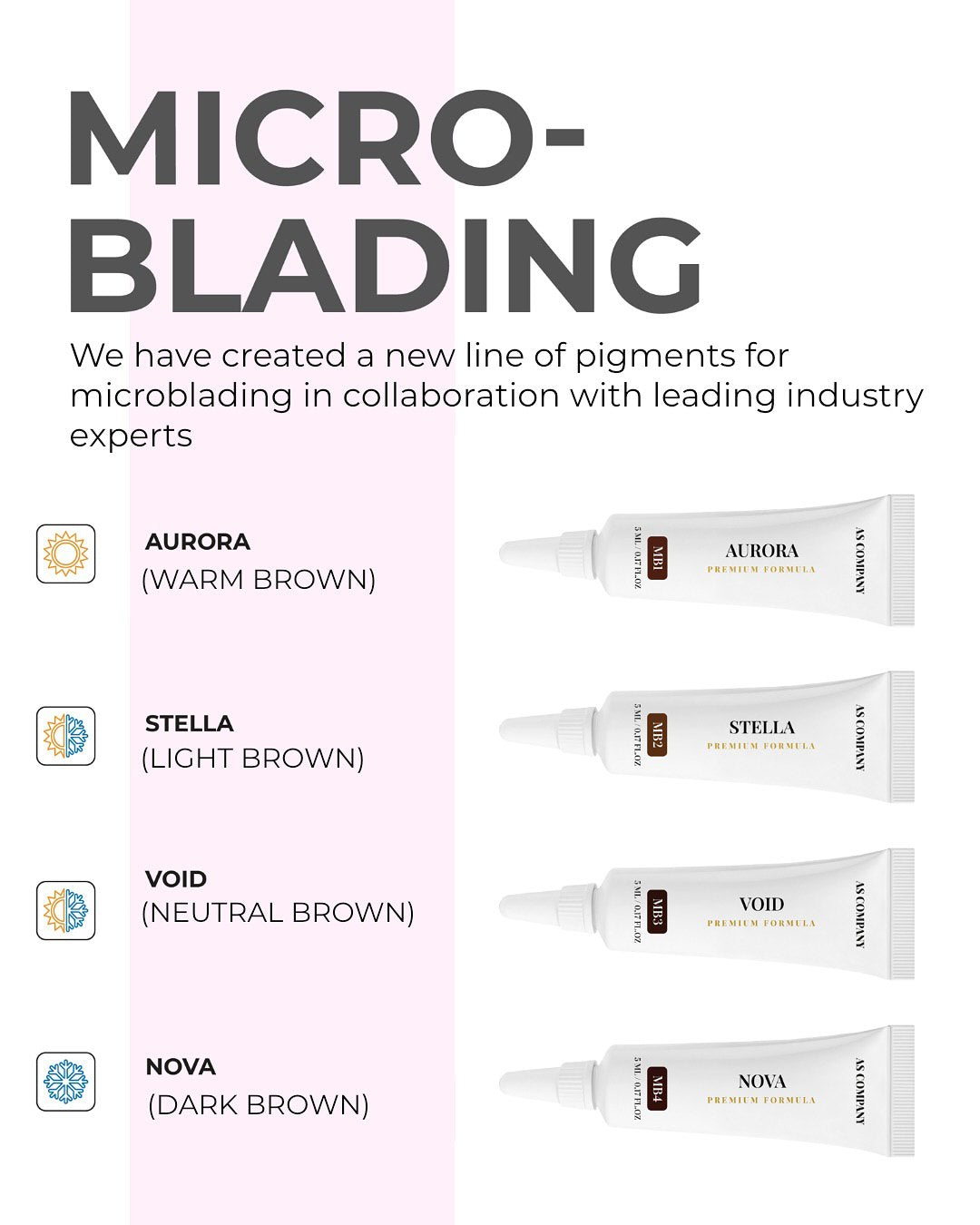 AS Pigments - MB3 VOID (Microblading Pigment), 5ml