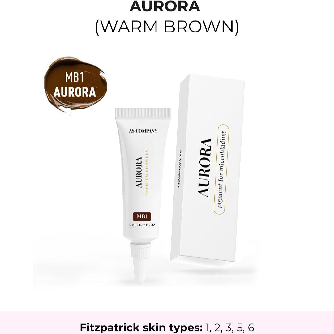 AS Pigments - MB1 AURORA (Microblading Pigment), 5ml