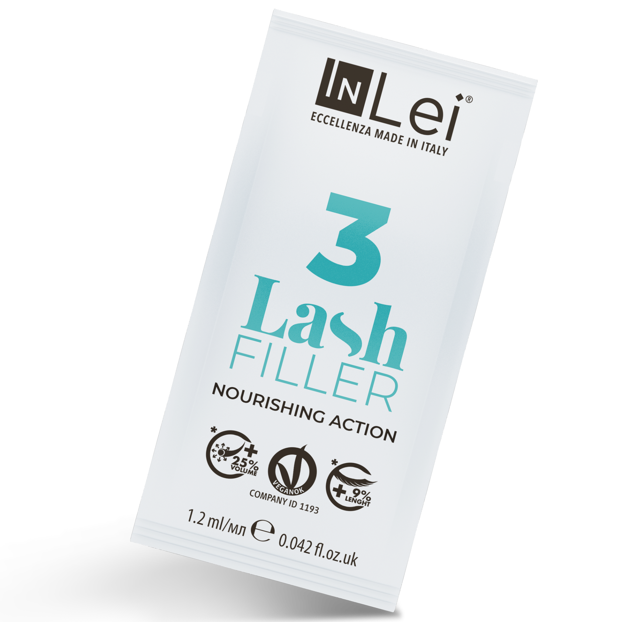 LASH FILLER 3 VEGAN nourishing single-dose for eyelashes 9 x 1.2ml - Mr.PMU