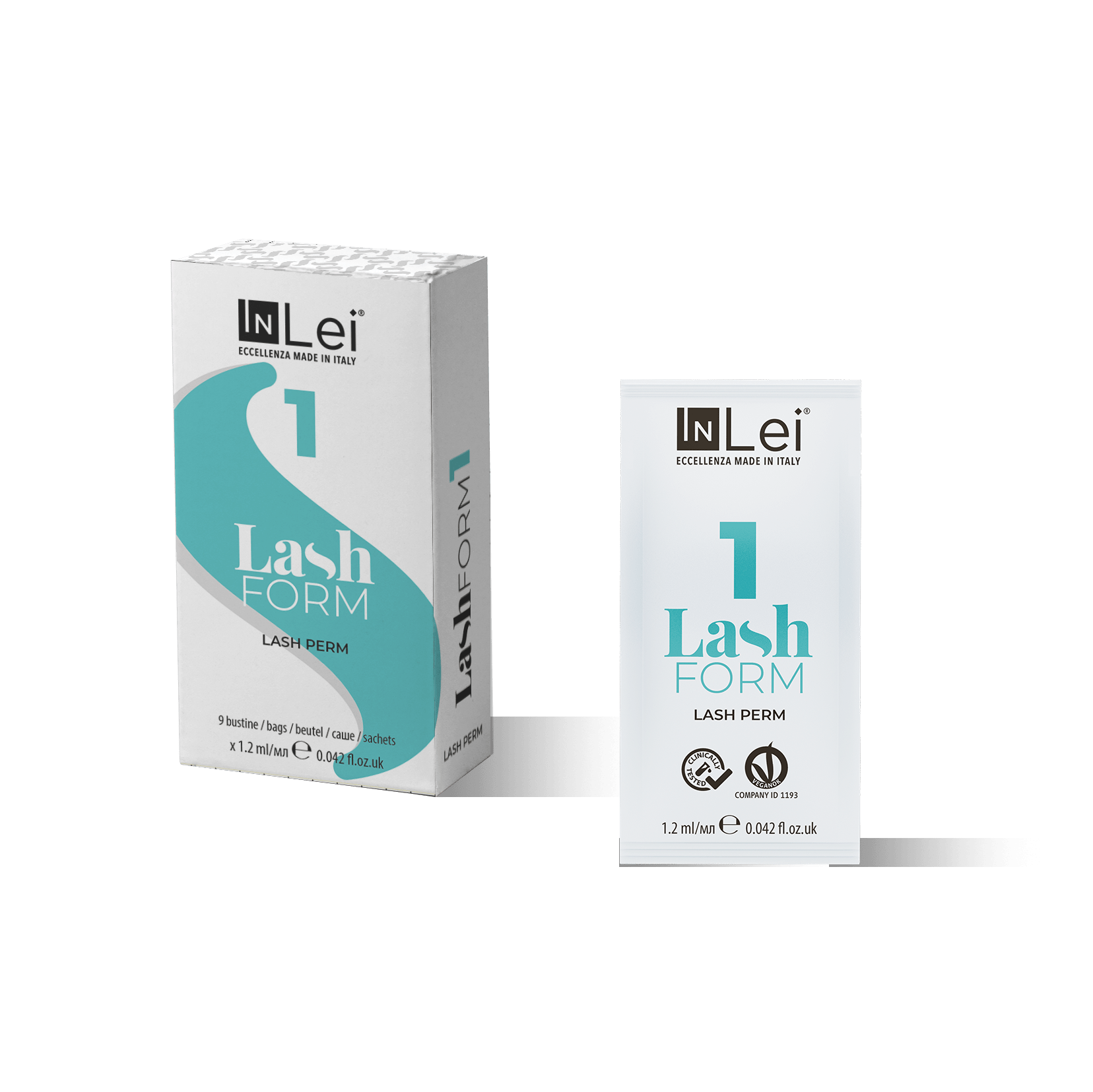 LASH FORM 1 MONODOSE permanent for eyelashes 9 x 1.2ml - Mr.PMU