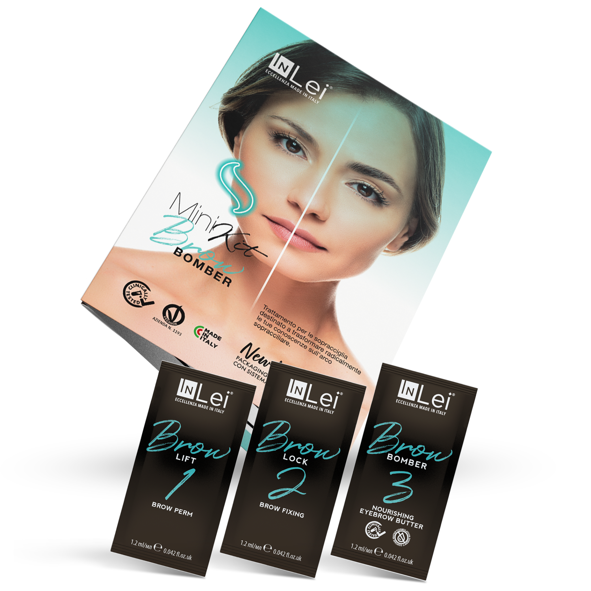 MINI KIT BROW BOMBER eyebrow lamination 3 x 1.2ml - Mr.PMU