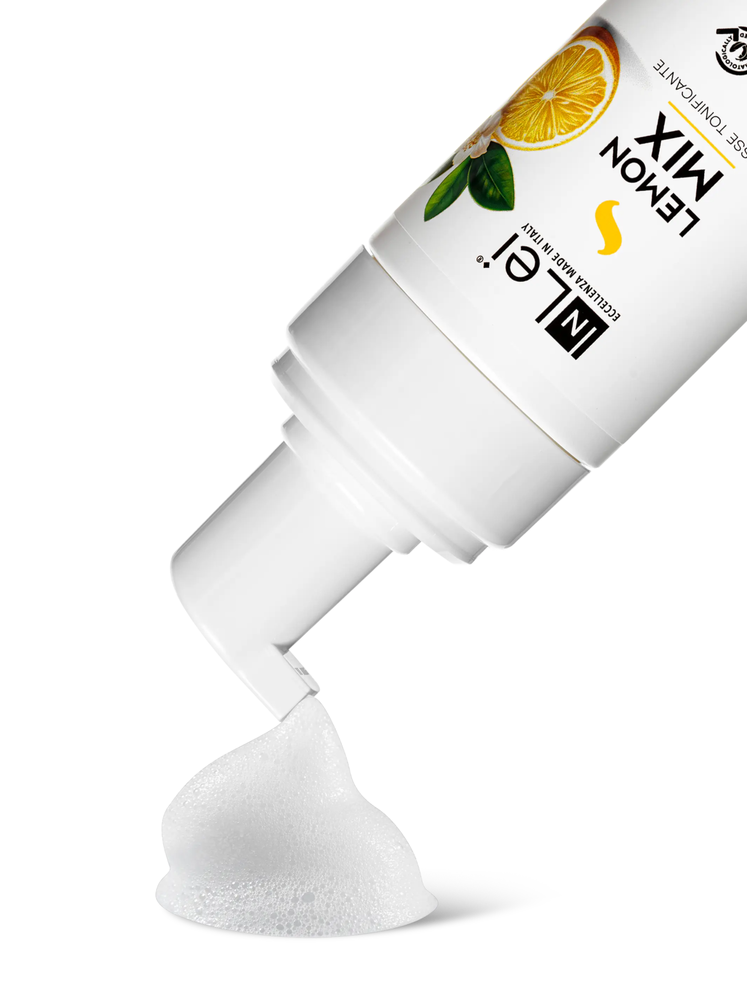 MOUSSE LEMON MIX cleansing and toning remover for eyelashes, eyebrows, and face 100ml - Mr.PMU