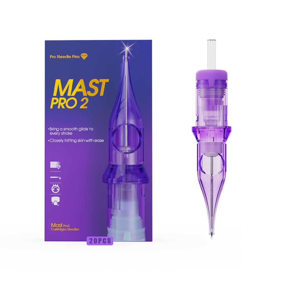 Dragonhawk Mast Pro 2 Cartridges - Round Liner - Mr.PMU