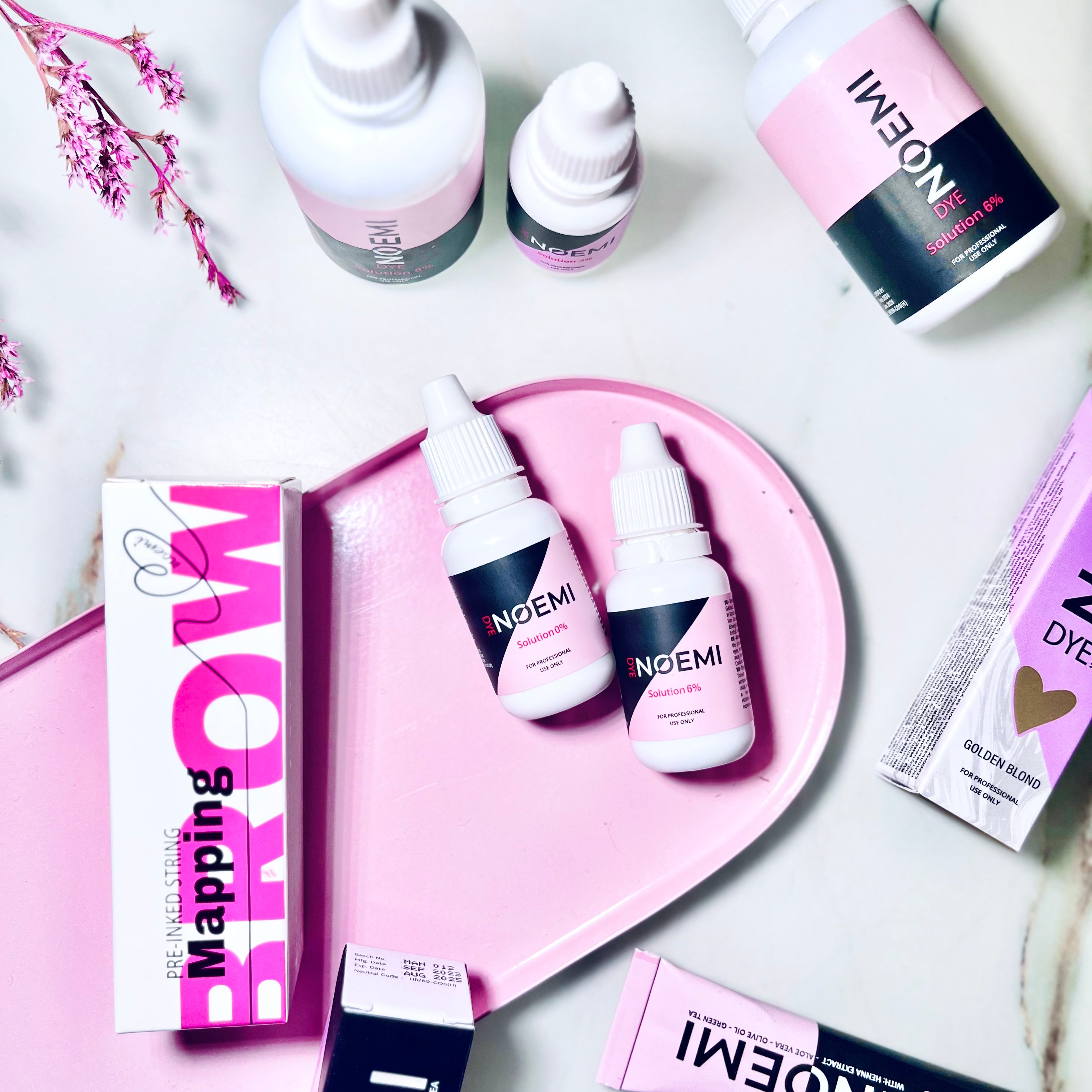 Activator Cream 0%, 3%, 6% for NOEMI Dye 14ml 