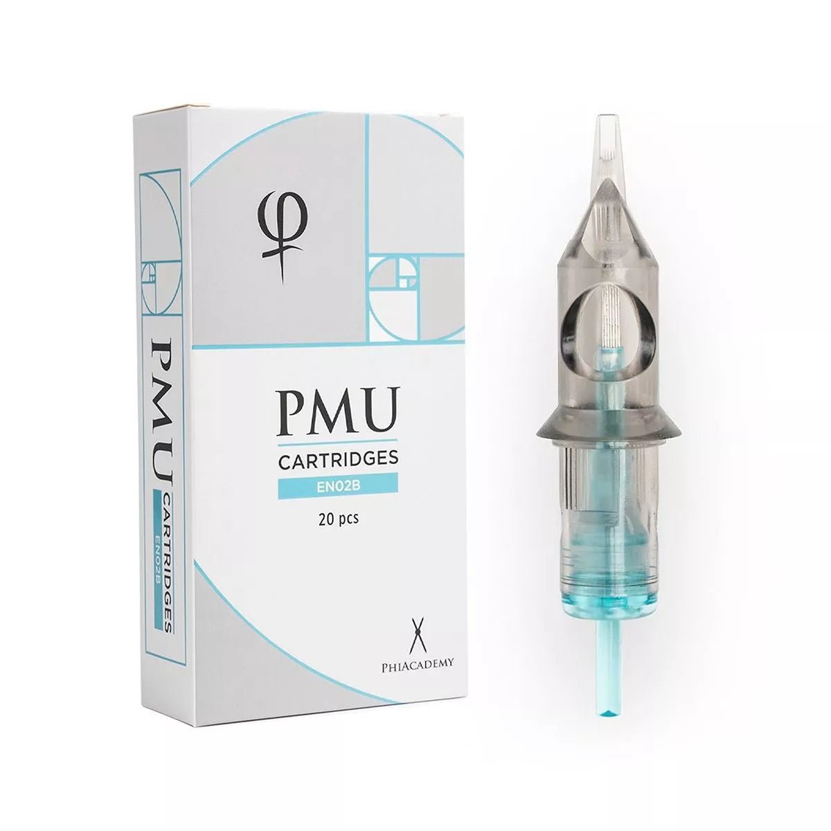 PMU Cartridges 0.18 7F - 3.5mm Curved Flat (EN02B) 20 pcs - Mr.PMU