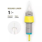 PMU Cartridges 0.20 1R, 3.5mm taper (EN11) 20 pcs - Mr.PMU