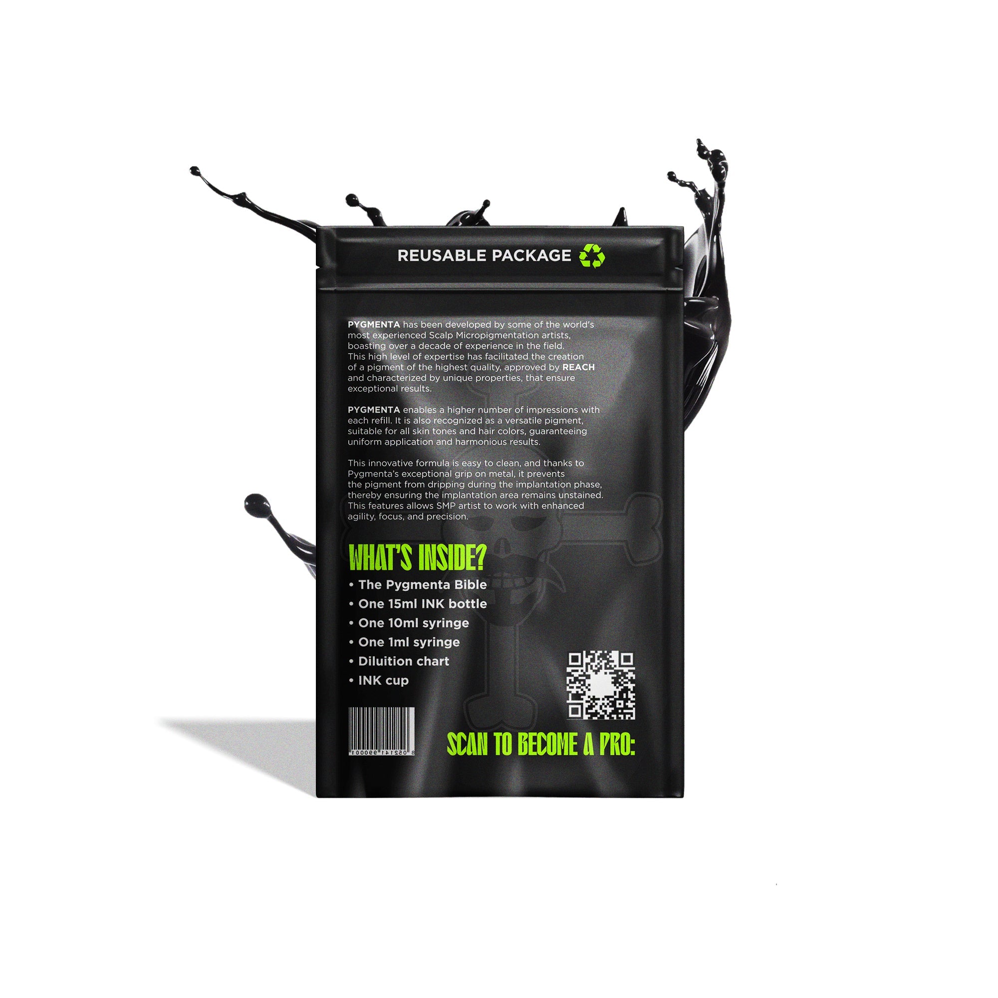 Black Rain pigment for tricopigmentation Kit - Mr.PMU