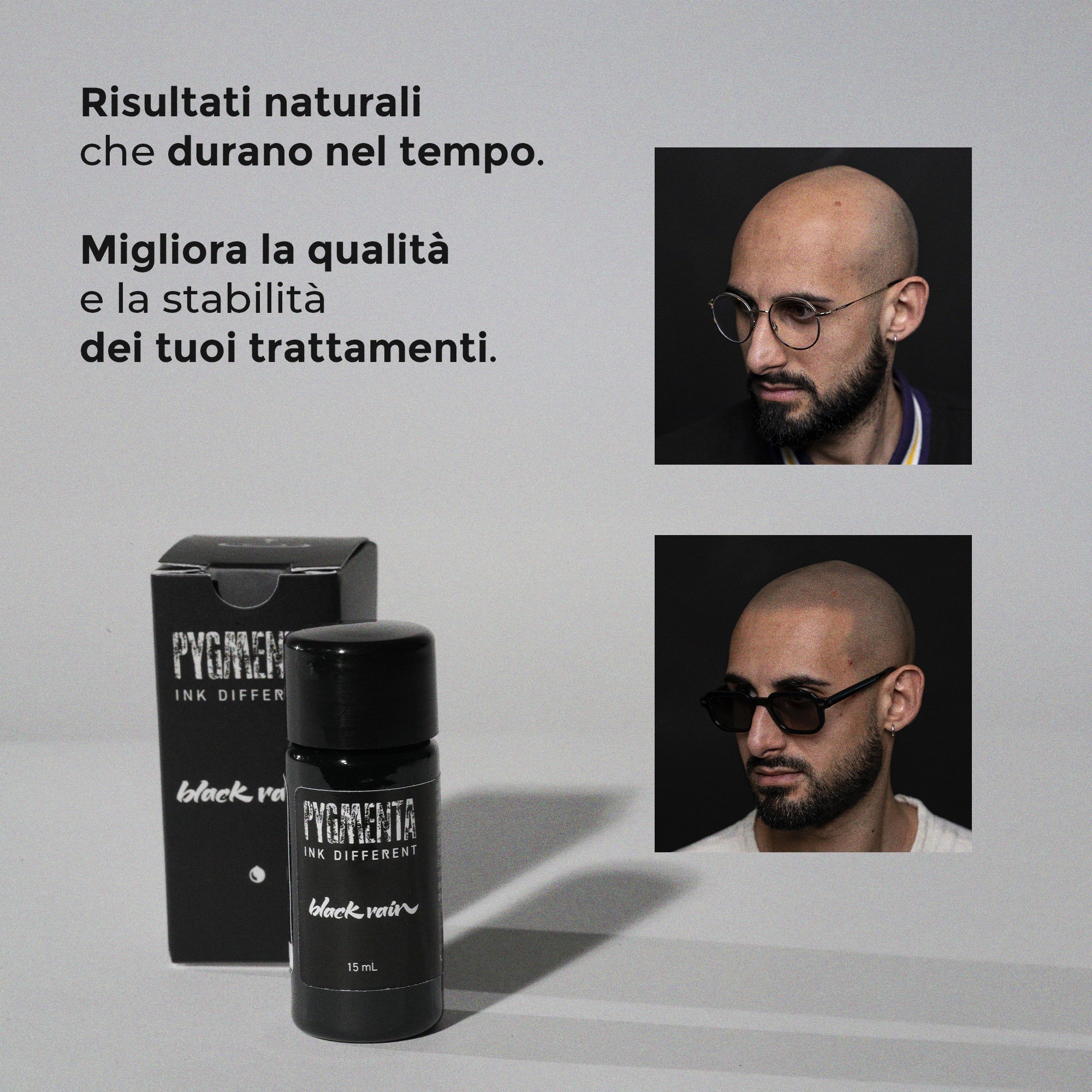 Black Rain pigment for tricopigmentation Kit - Mr.PMU