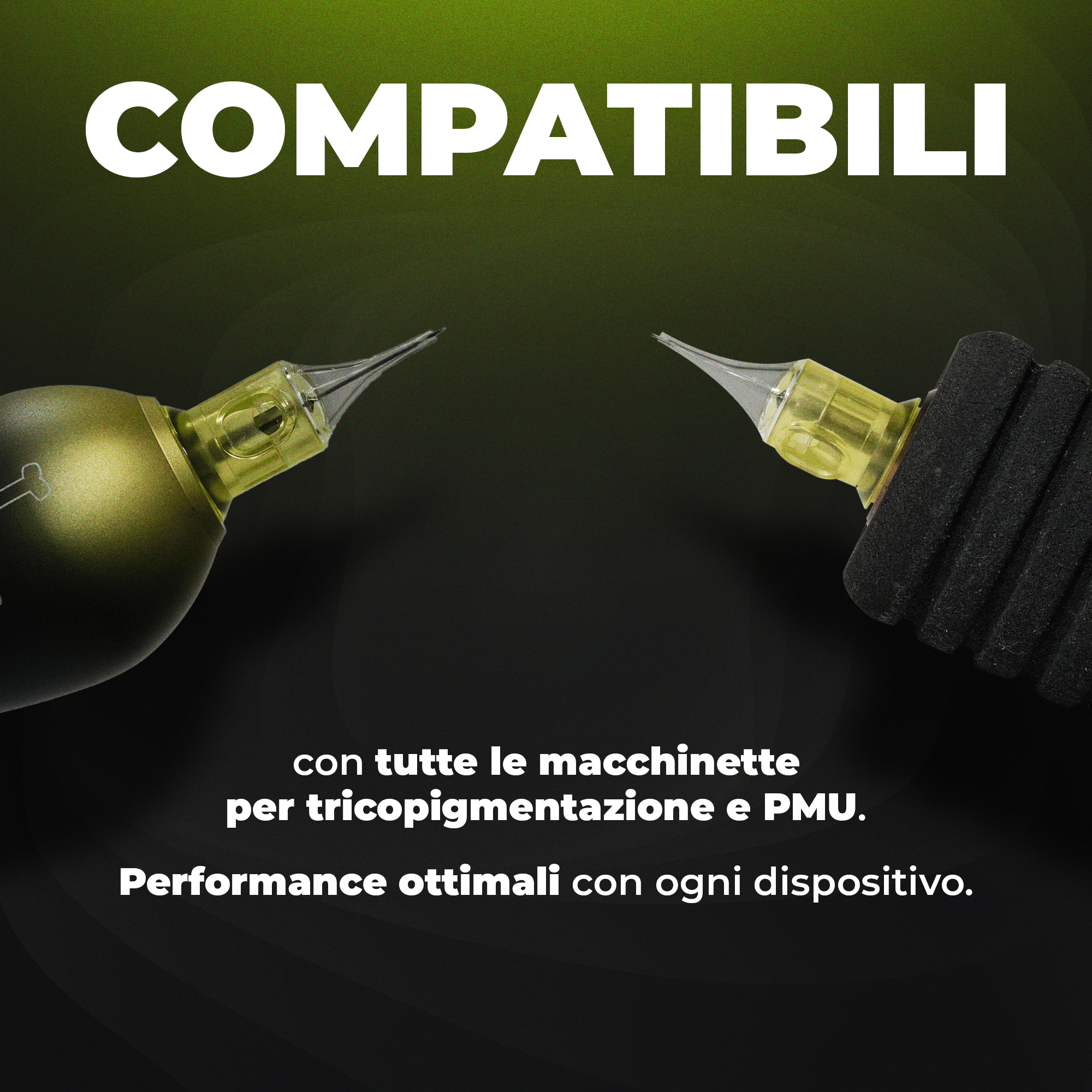 Aghi Tricopigmentazione 0403RL – 0.15mm SMP - Black Rain Hairlines - 20 cartucce - Mr.PMU