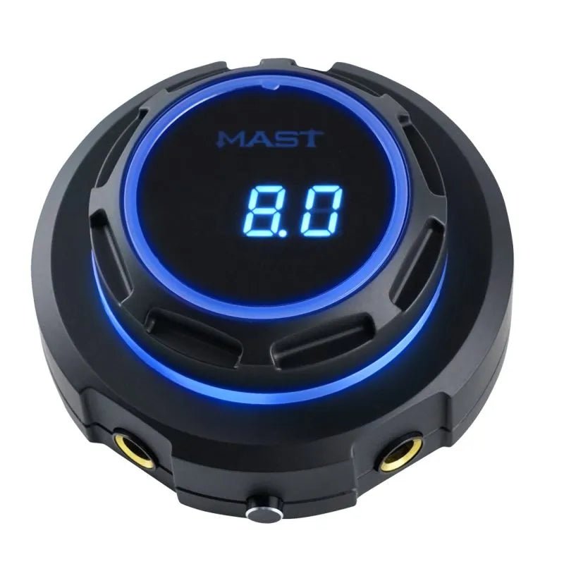 Dragonhawk Mast Halo Tattoo Power Supply with Dual Start Mode for Tattoo Machines - mrpmu