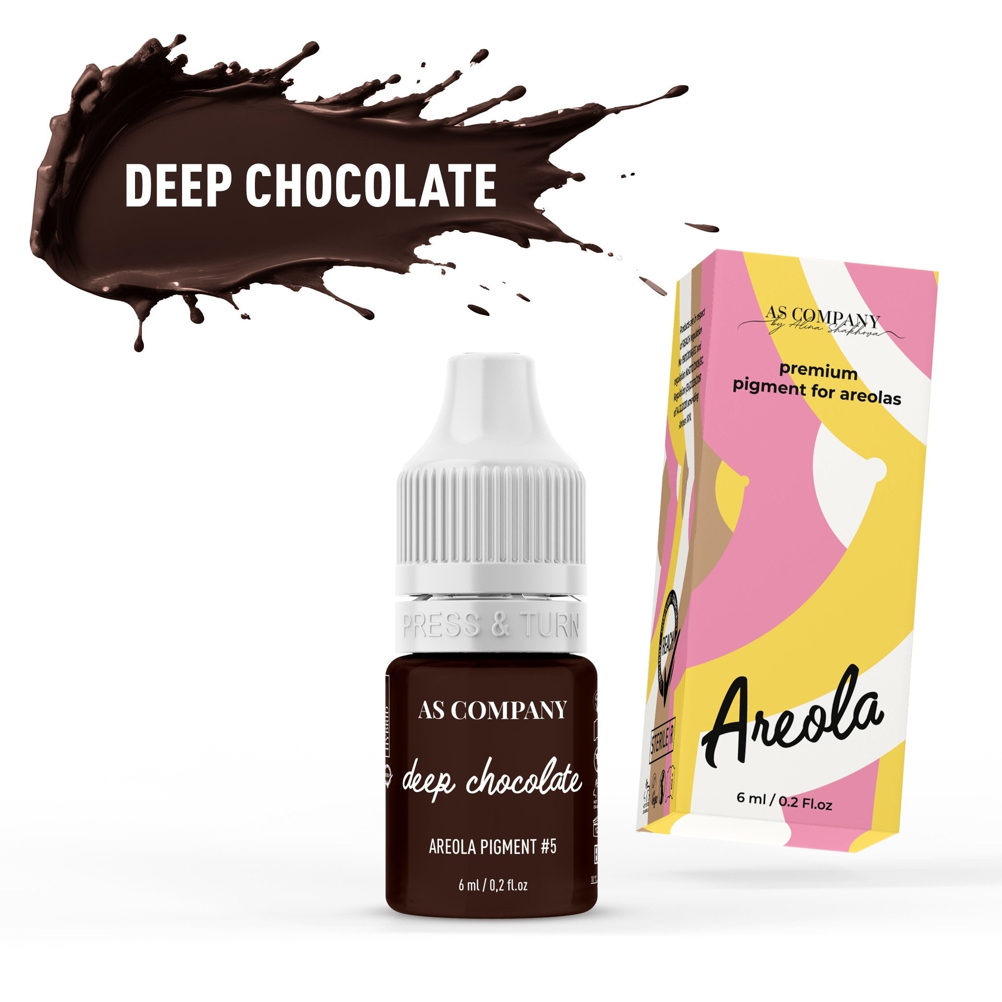 AS Pigments - 5 DEEP CHOCOLATE 6ml - Mr.PMU