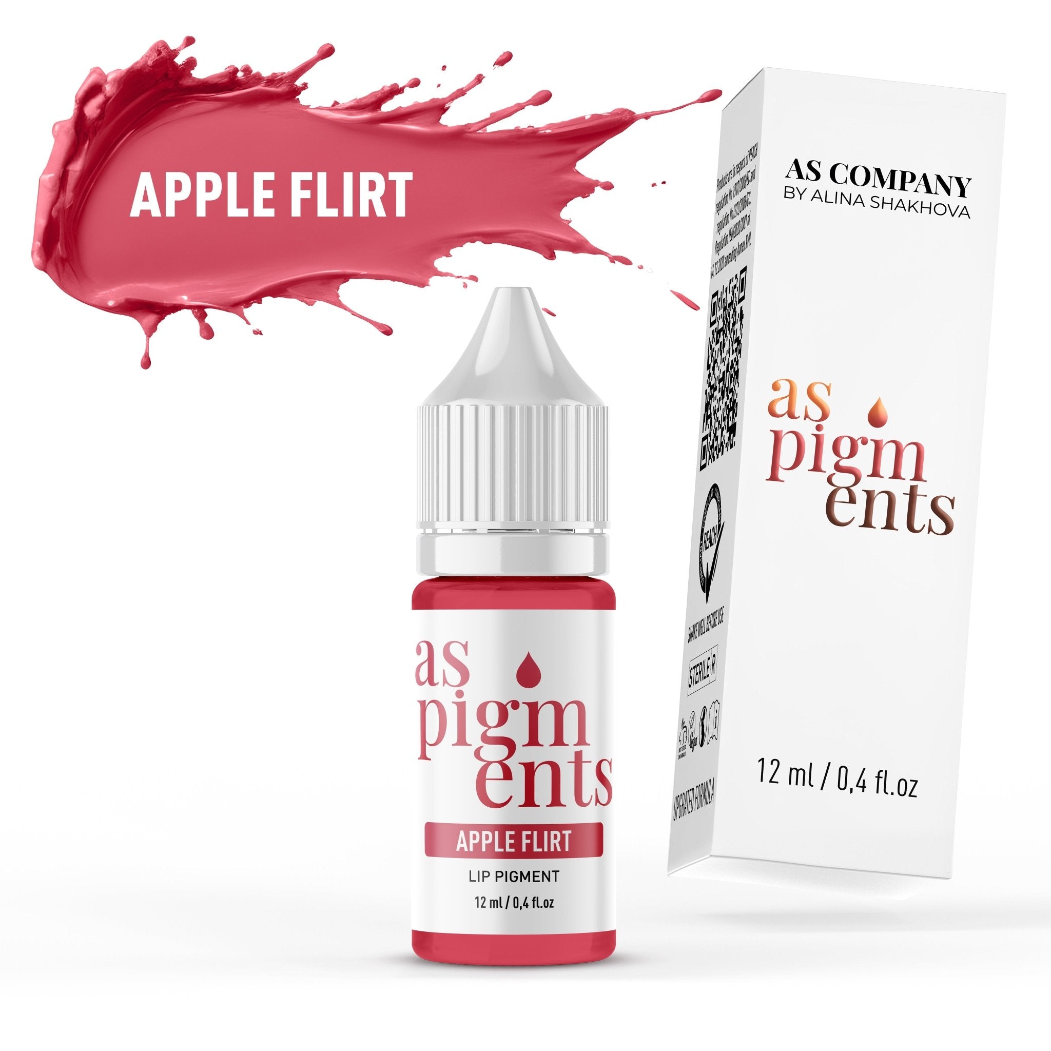 AS Pigments - Apple Flirt Lip Pigment - mrpmu