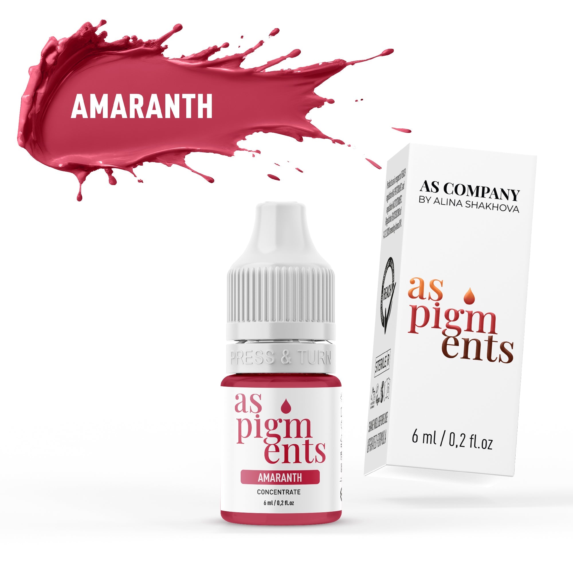AS Pigments - AMARANTH Lip Pigment Concentrate - mrpmu