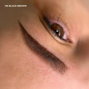 AS Pigments - M5 BLACK BROWN mineral eyebrow pigment (OPIUM LIGHT) - mrpmu