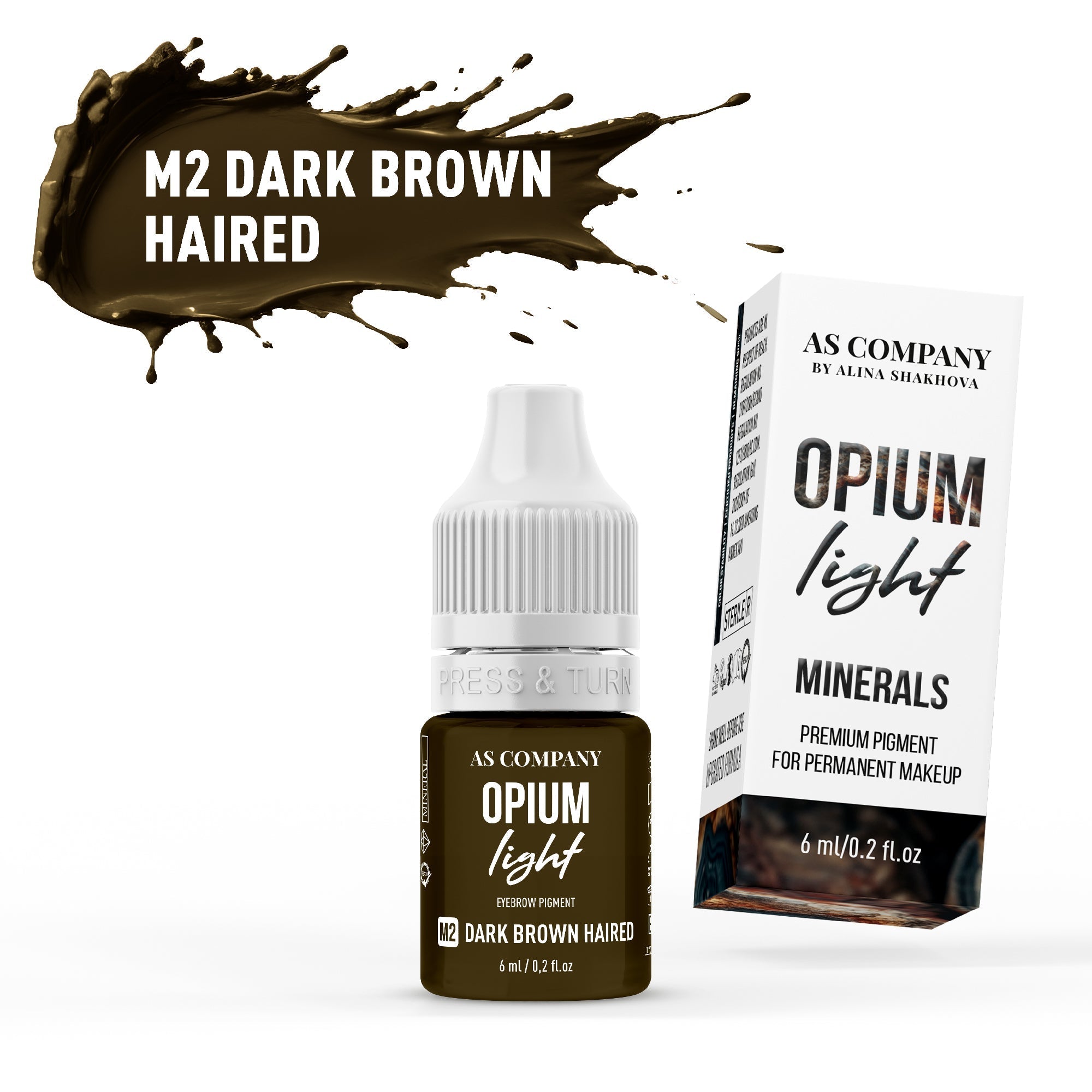 AS Pigments - MINERALS OPIUM LIGHT SET - Eyebrow set - mrpmu