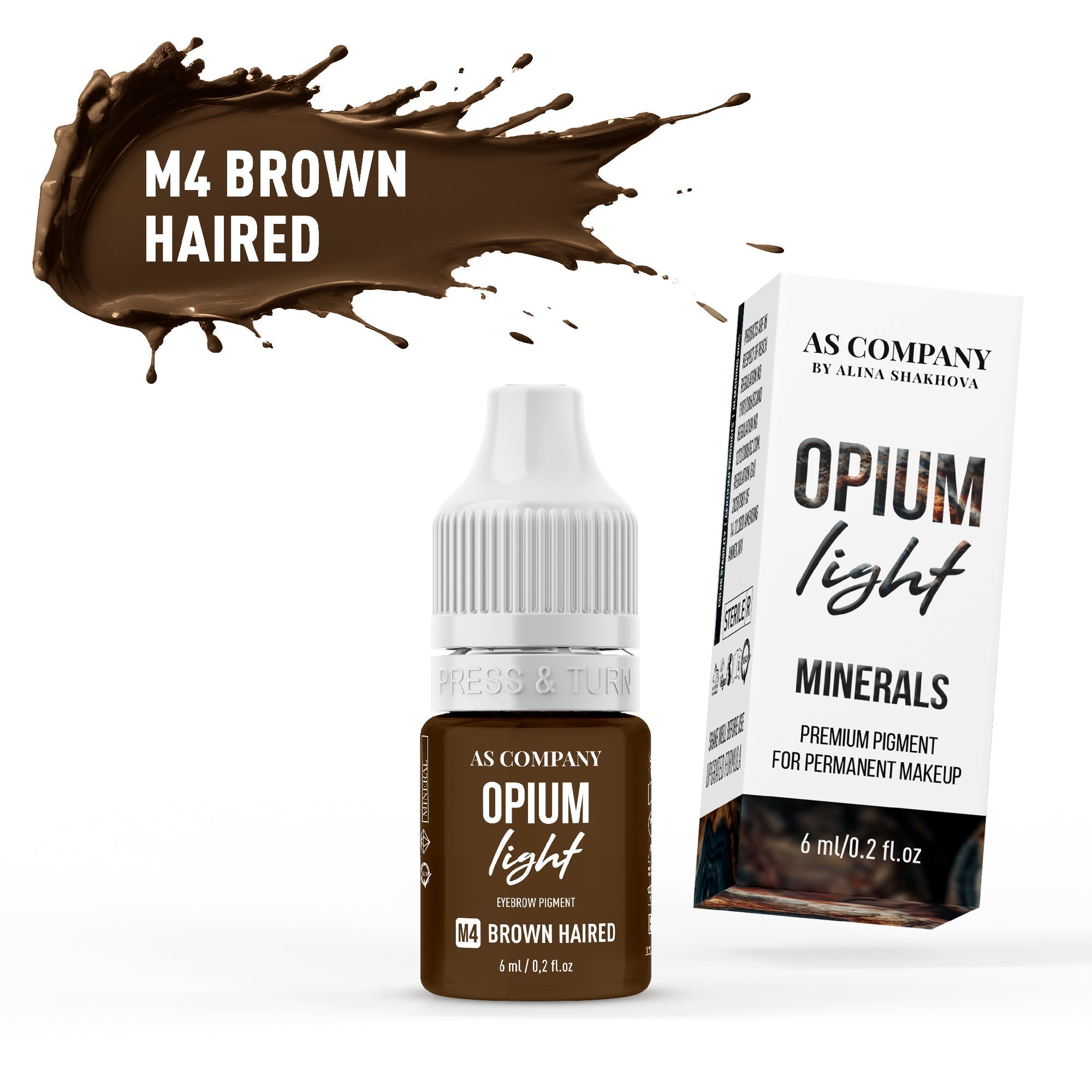 AS Pigments - MINERALS OPIUM LIGHT SET - Eyebrow set - mrpmu