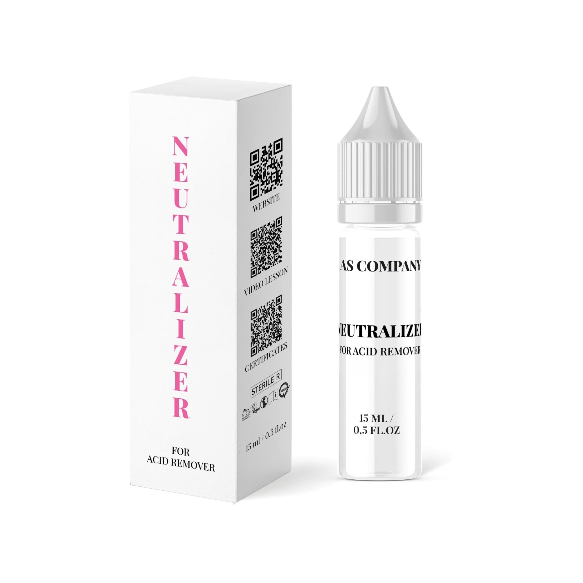 AS Pigments - Neutralizer (ACID REMOVER), 15ml - Mr.PMU