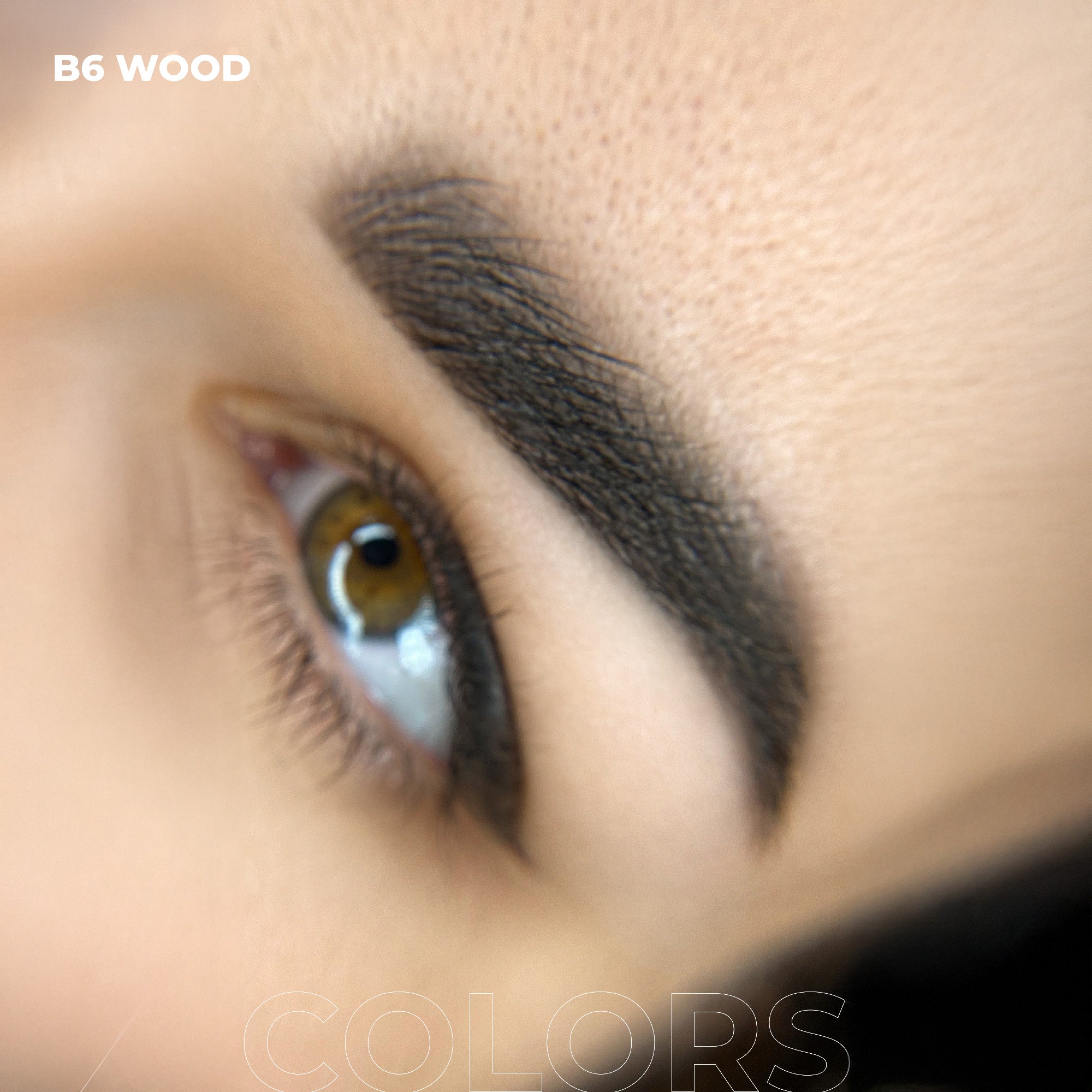 AS Pigments - OPIUM COLORS B6 WOOD eyebrow pigment - mrpmu