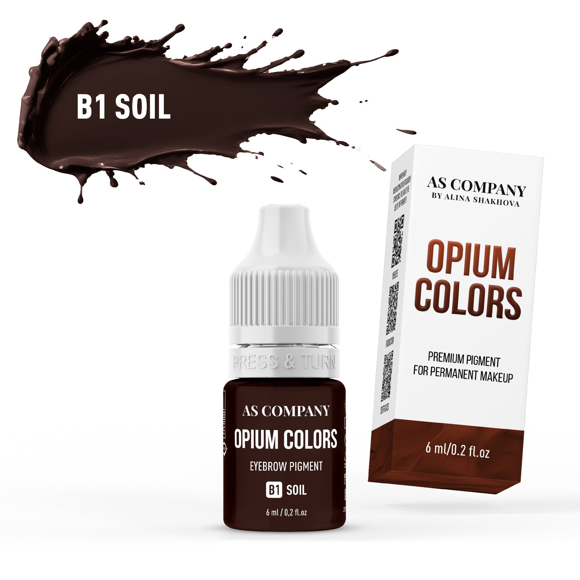 AS Pigments - OPIUM COLORS Eyebrow set Ibrido - mrpmu