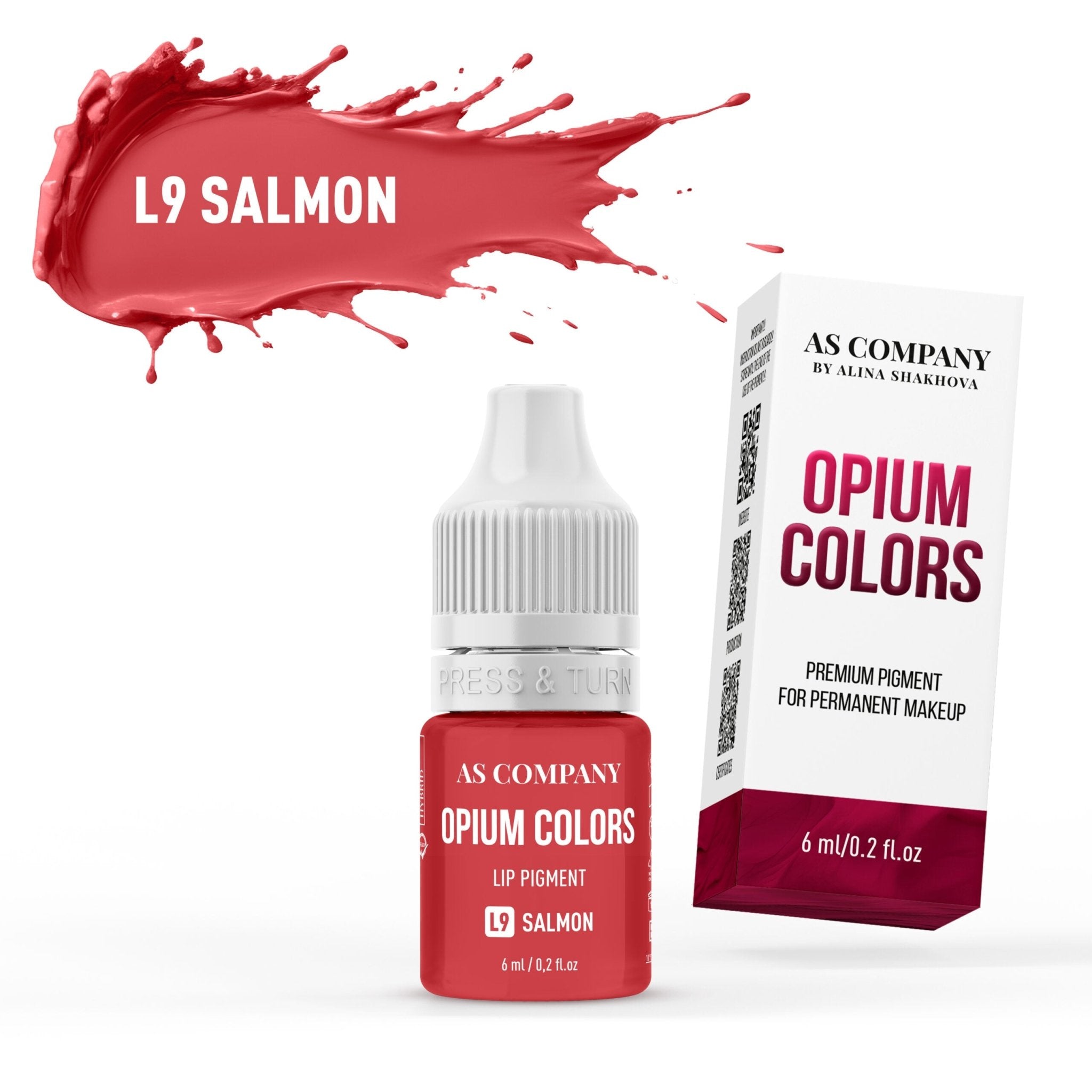 AS Pigments - OPIUM COLORS L9 SALMON - mrpmu
