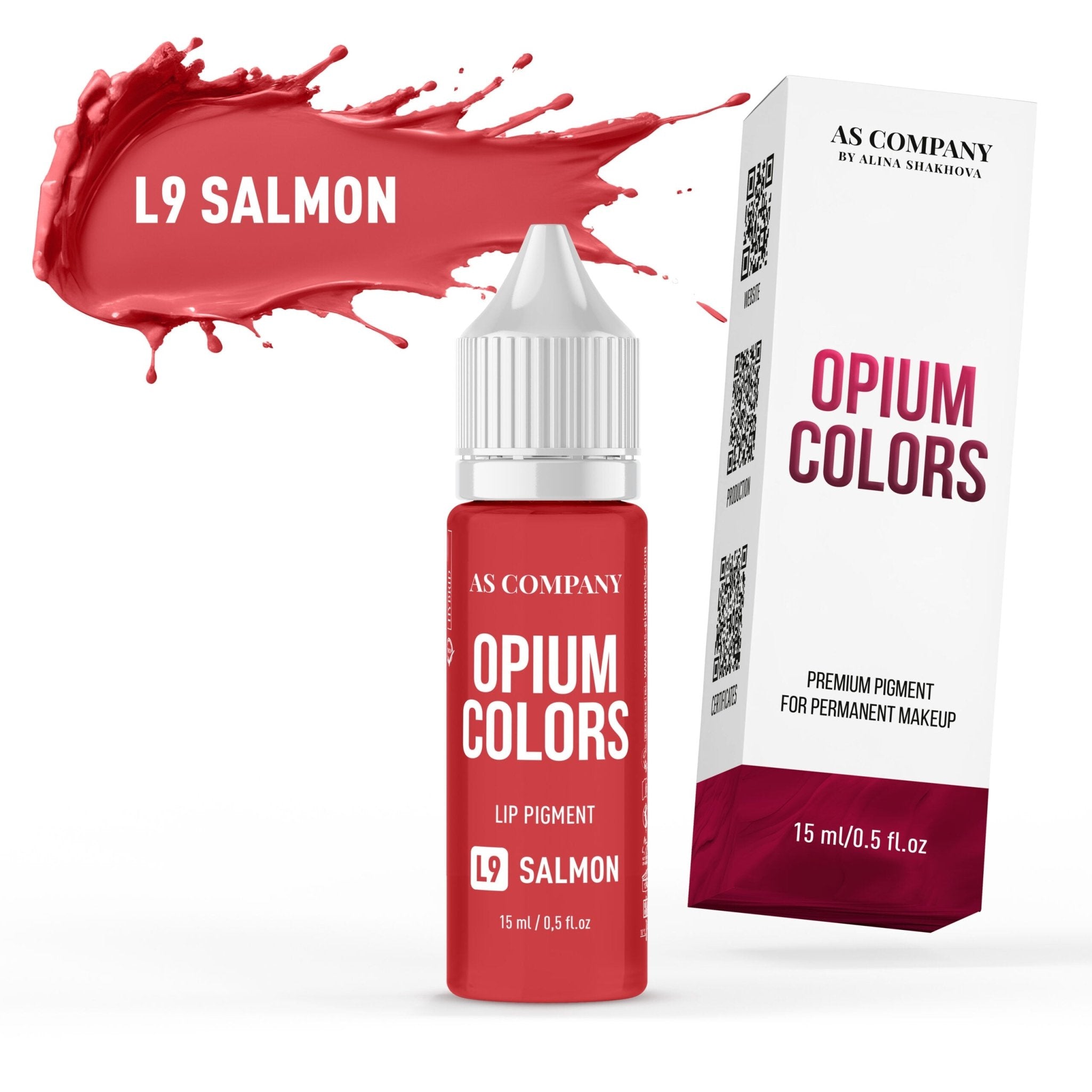 AS Pigments - OPIUM COLORS L9 SALMON - mrpmu